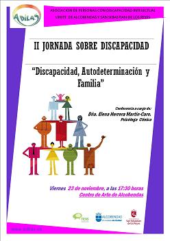 II Jornada ADILAS: DISCAPACIDAD, AUTODETERMINACIÓN Y FAMILIA